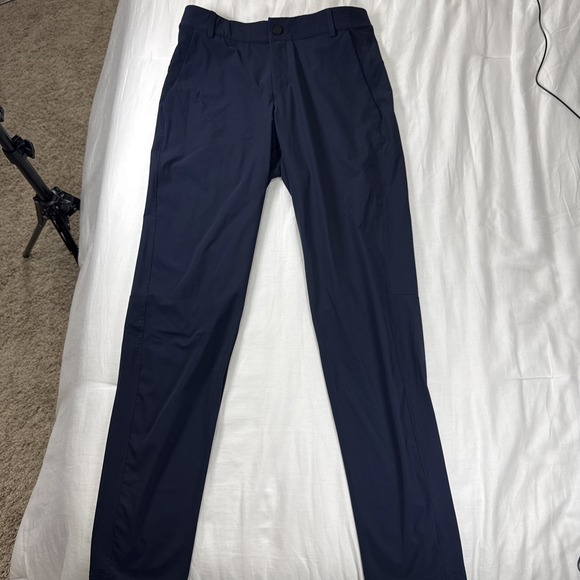 UNRL Concourse Golf Pants Mens S 29-31 Regular Inseam Navy Performance Travel - Picture 1 of 11